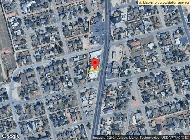  1407 N Big Spring St, Midland, TX Parcel Map