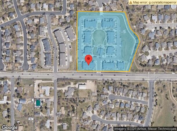  1506 W Horsetooth Rd, Fort Collins, CO Parcel Map