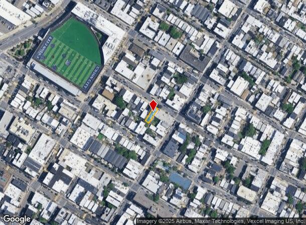  711 25Th St, Union City, NJ Parcel Map