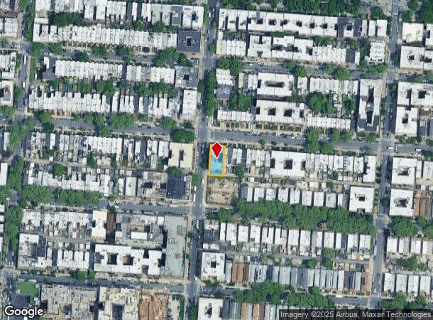  1552 President St, Brooklyn, NY Parcel Map