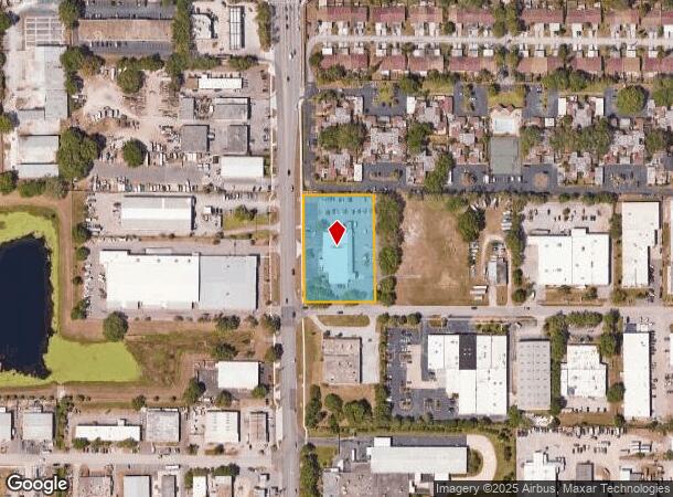 1851 N Hercules Ave, Clearwater, FL Parcel Map