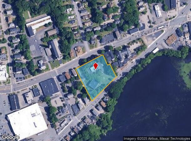 1199 Main St, Worcester, MA Parcel Map