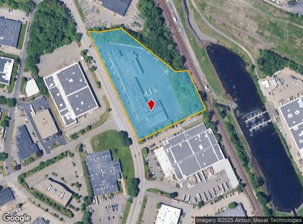  185 New Boston St, Woburn, MA Parcel Map