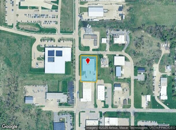 1151 26Th Ave Sw, Cedar Rapids, IA Parcel Map