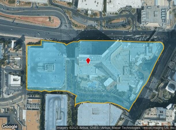 3300 Las Vegas Blvd S, Las Vegas, NV Parcel Map