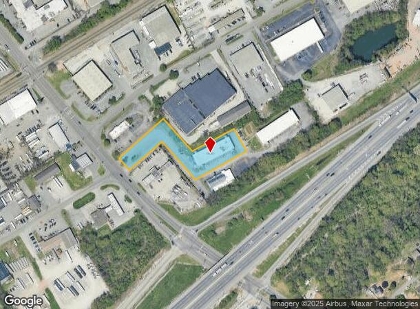 1500 N Cherry St, Knoxville, TN Parcel Map