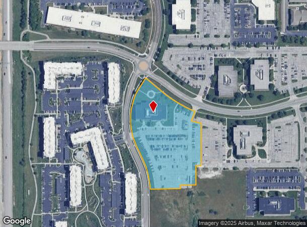  7465 W 132Nd St, Overland Park, KS Parcel Map