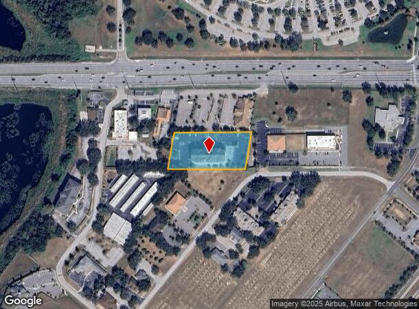  1380 E Burleigh Blvd, Tavares, FL Parcel Map