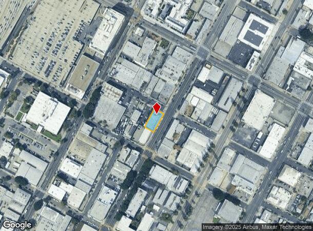 2701 S Hill St, Los Angeles, CA Parcel Map