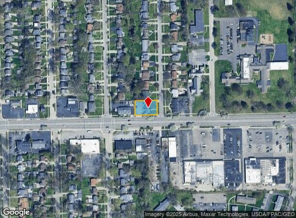  2814 W Central Ave, Toledo, OH Parcel Map