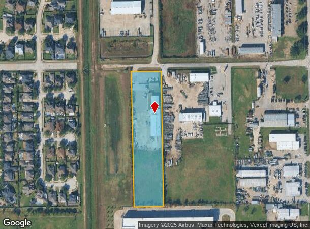 2814 E P St, Deer Park, TX Parcel Map