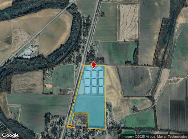 402 E Tabernacle Rd, Altheimer, AR Parcel Map