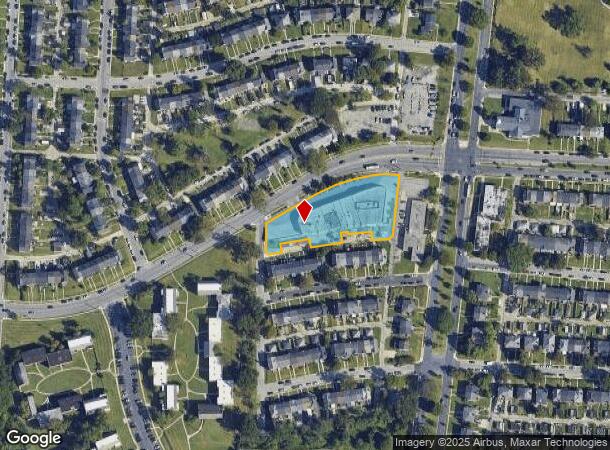 1401 E Cold Spring Ln, Baltimore, MD Parcel Map