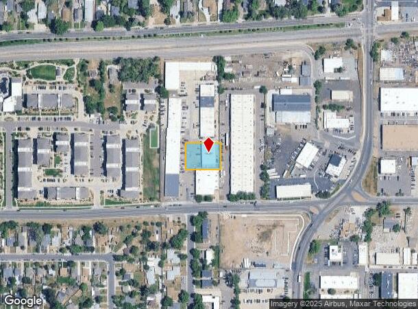  5612 Newland Way, Arvada, CO Parcel Map