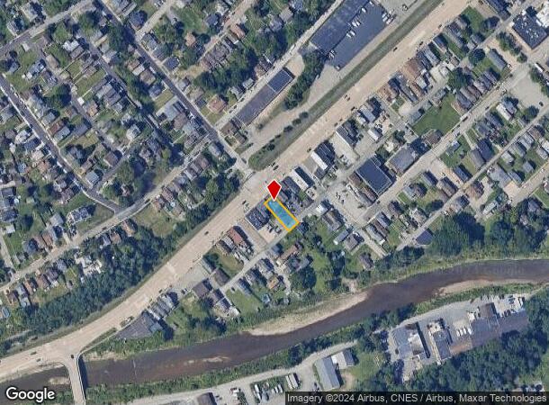  609 W Main St, Carnegie, PA Parcel Map