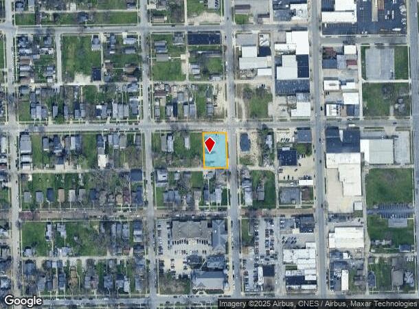 2002 S Harrison St, Fort Wayne, IN Parcel Map