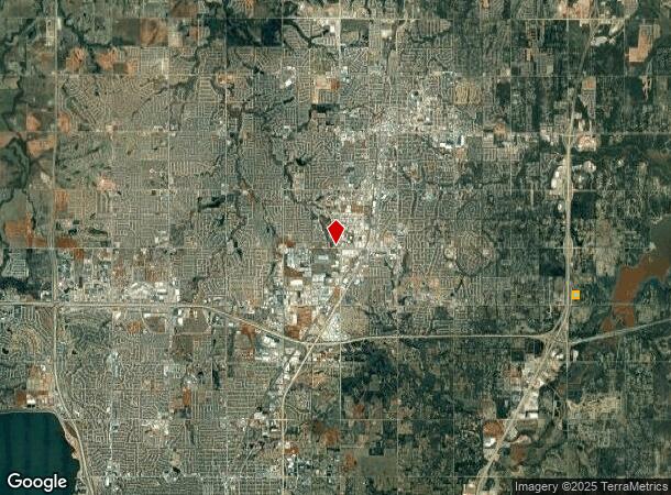  14000 N I 35 Frontage Rd, Oklahoma City, OK Parcel Map