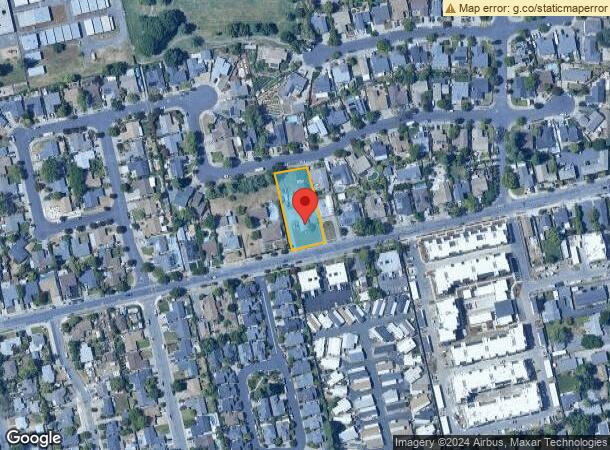  764 Central Ave, Napa, CA Parcel Map