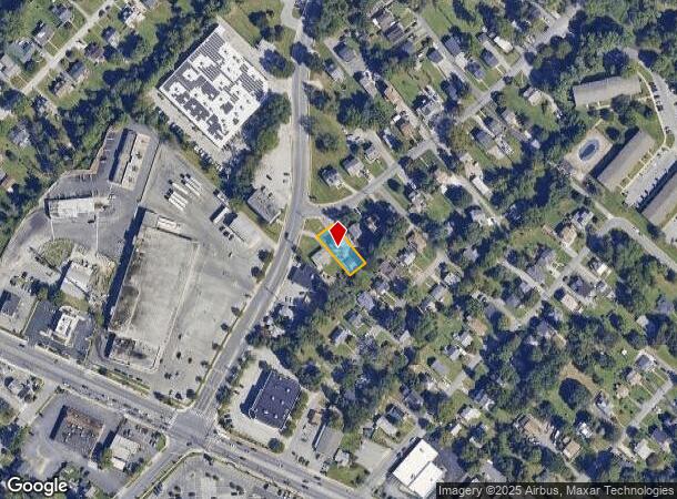 3613 Milford Mill Rd, Windsor Mill, MD Parcel Map