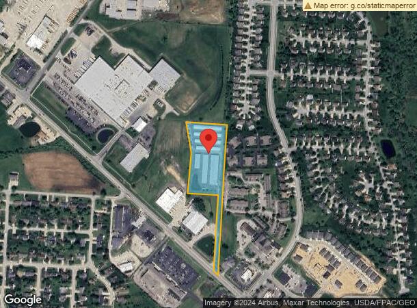  501 W Cherry St, Sunbury, OH Parcel Map