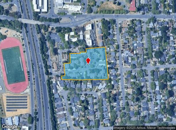  70 Calaveras Ct, Napa, CA Parcel Map