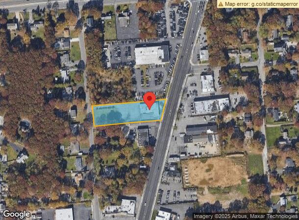  718 Medford Ave, Patchogue, NY Parcel Map