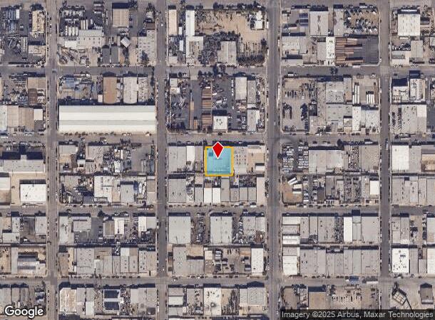  1422 W Gaylord St, Long Beach, CA Parcel Map