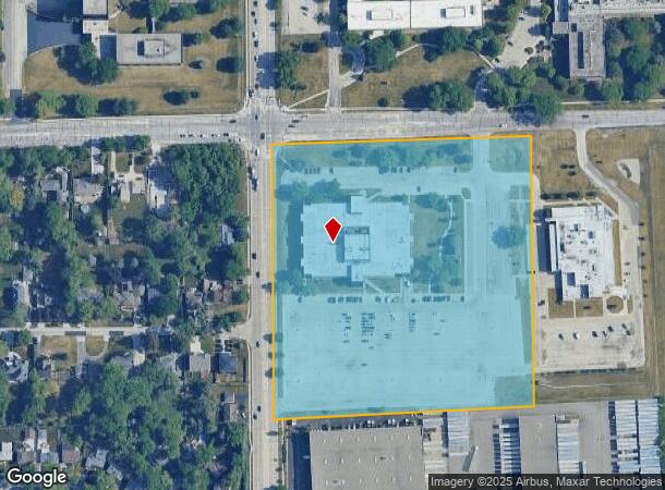 25 E Algonquin Rd, Des Plaines, IL Parcel Map