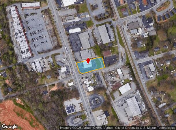 302 N Main St, Mauldin, SC Parcel Map