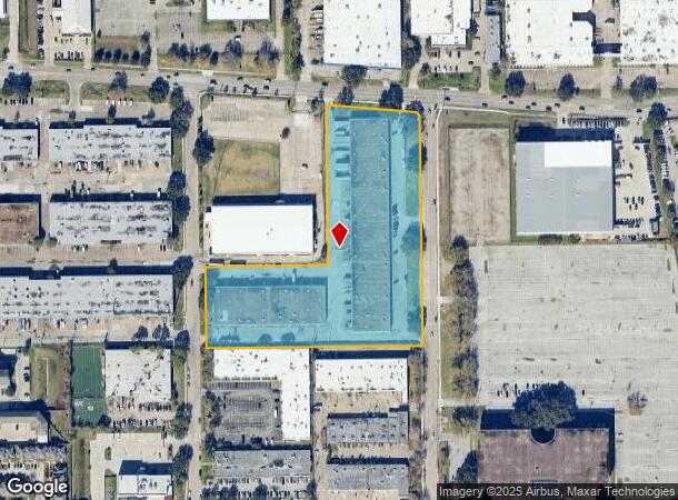  10515 Harwin Dr, Houston, TX Parcel Map