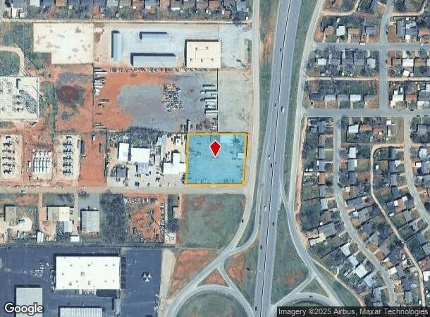 402 N Clack St, Abilene, TX Parcel Map