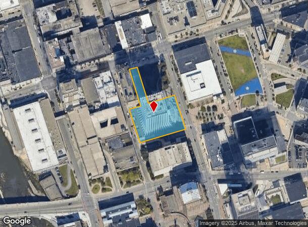 1 S Clinton Ave, Rochester, NY Parcel Map