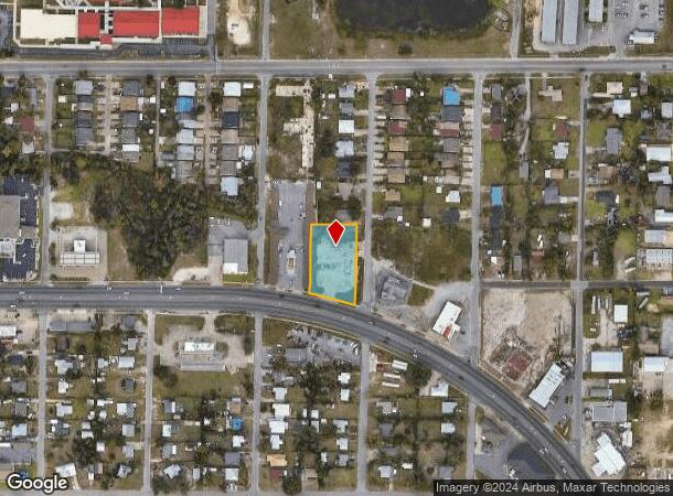  3304 W Highway 98, Panama City, FL Parcel Map