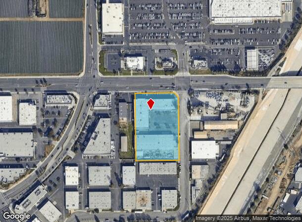  11240 Talbert Ave, Fountain Valley, CA Parcel Map