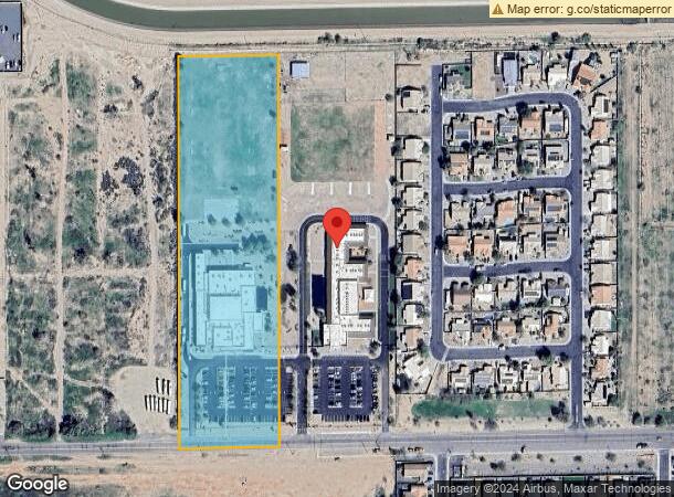  1290 W Vah Ki Inn Rd, Coolidge, AZ Parcel Map