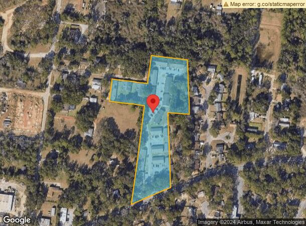  288 E Olive Rd, Pensacola, FL Parcel Map