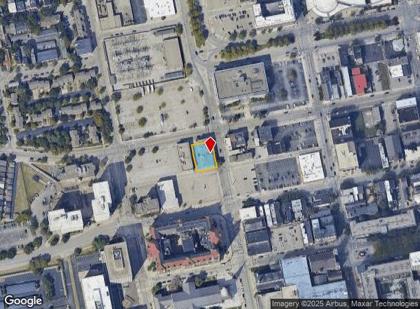  917 Plum St, Cincinnati, OH Parcel Map