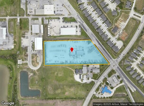  6110 Red Bluff Rd, Pasadena, TX Parcel Map