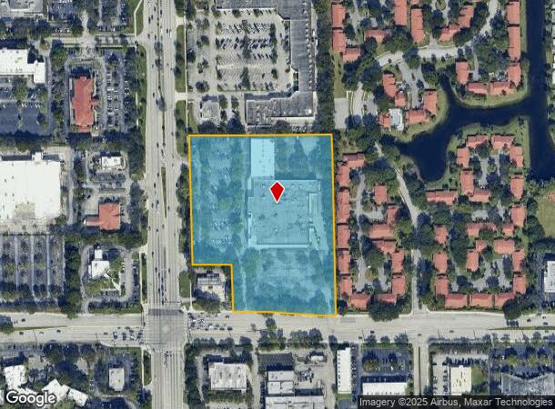 7050 N University Dr, Tamarac, FL Parcel Map
