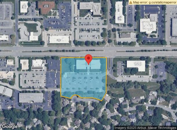  8101 College Blvd, Overland Park, KS Parcel Map