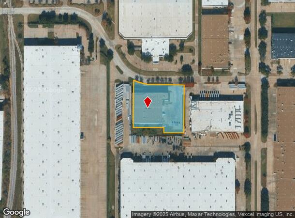 1125 Isuzu Pky, Grand Prairie, TX Parcel Map