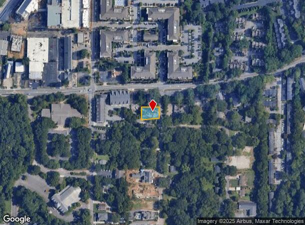 974 Myrtle St, Roswell, GA Parcel Map