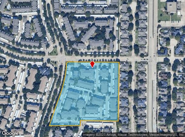 3900 Briargrove Ln, Dallas, TX Parcel Map