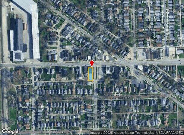  1996 Starr Ave, Toledo, OH Parcel Map