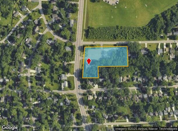 272 N Hewitt Rd, Ypsilanti, MI Parcel Map