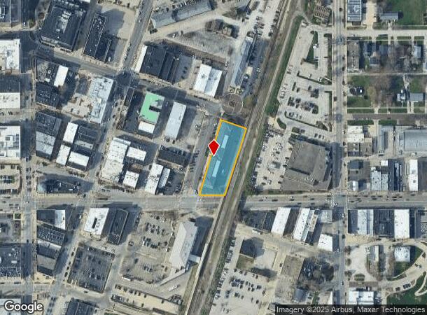  100 N Chestnut St, Champaign, IL Parcel Map