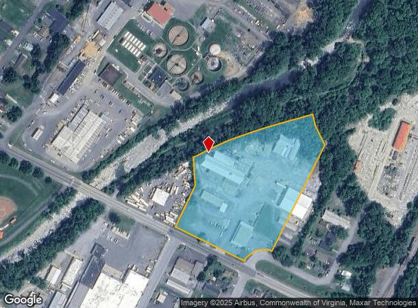  801 2Nd St, Waynesboro, VA Parcel Map