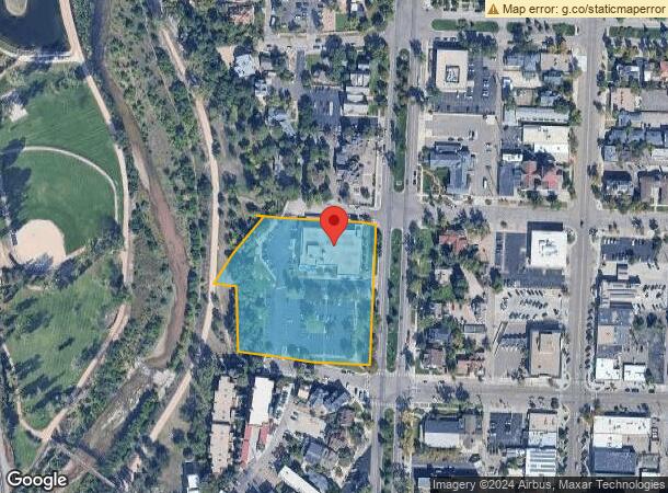  420 N Cascade Ave, Colorado Springs, CO Parcel Map