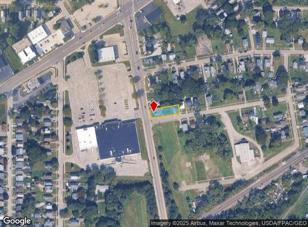  5024 West Ave, Ashtabula, OH Parcel Map