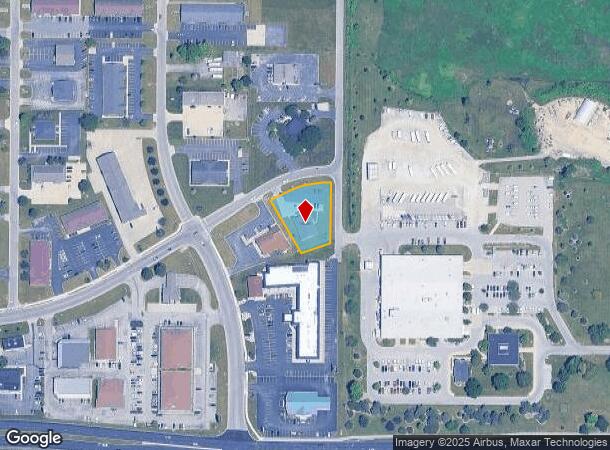  3301 W Fox Ridge Ln, Muncie, IN Parcel Map